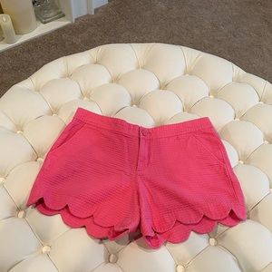 Lilly Pulitzer Pink Buttercup Shorts Pink 6